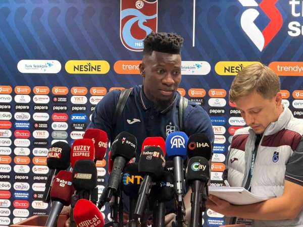 Andre Onana: 'Bu şekilde çalışmaya devam edip sezon sonu ne olacağını hep birlikte göreceğiz'