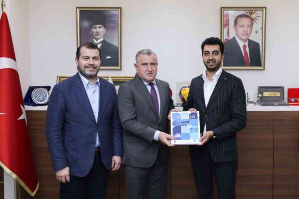 Başkan Bingöl'den Gençlik ve Spor Bakanı Bak'a ziyaret