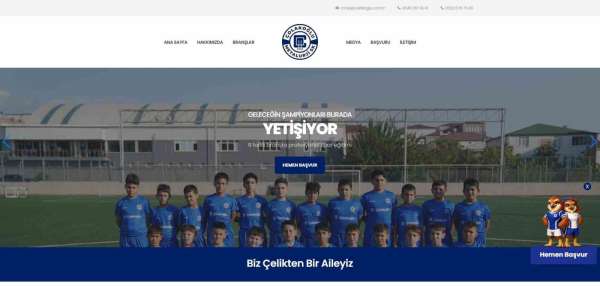 Çolakoğlu Metalurji Spor Kulübü'nün resmi web sitesi açıldı