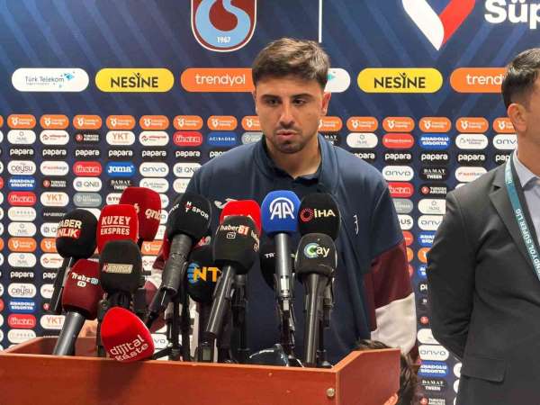 Ozan Tufan: 'Doğru anda doğru yerde oldum ve gol geldi'