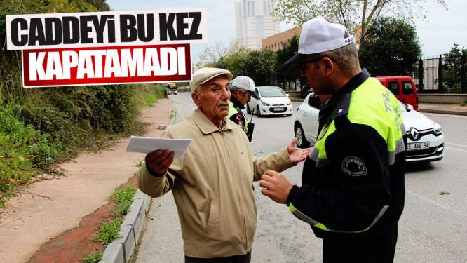 Samsun Haberleri: Caddeyi Bu Kez Kapatamadı