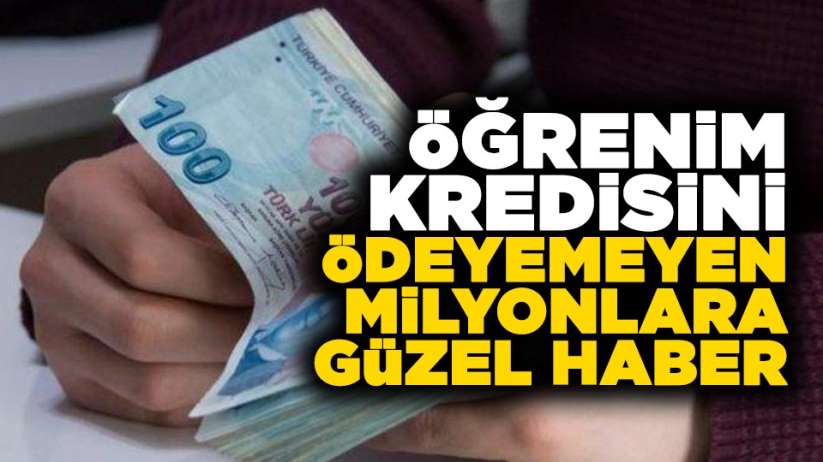 Öğrenim kredisini ödeyemeyen milyonlara güzel haber! Yeni formül yolda