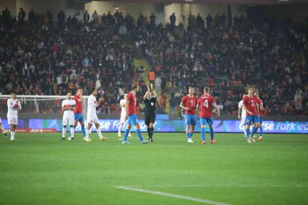 Hazırlık maçı: Türkiye: 0 - Çekya: 0 - Gaziantep haber