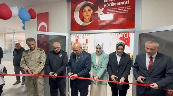 Ağrı'da Şehit Polis Şeyda Yılmaz Kütüphanesi açılışı gerçekleştirildi