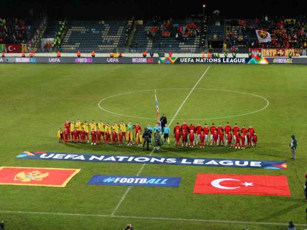 UEFA Uluslar Ligi: Karadağ: 2 - Türkiye: 1