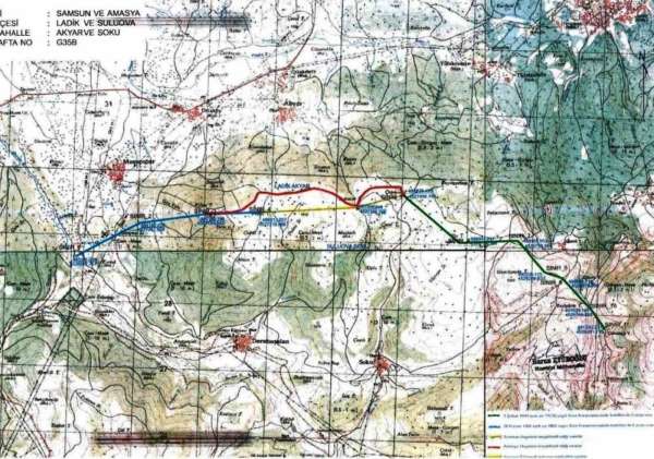 Samsun-Amasya sınırındaki 'toprak' krizi: 'Topraklarımızdan asla vazgeçmeyiz'