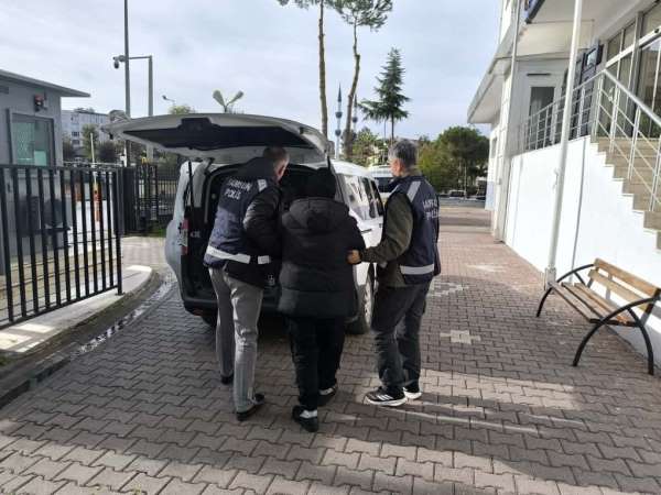 Samsun'da 12 yıl kesinleşmiş cezası bulunan şahıs yakalandı