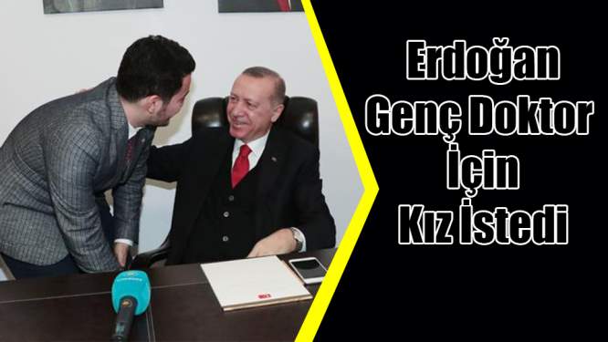 Cumhurbaşkanı Erdoğan Samsun'da kız istedi