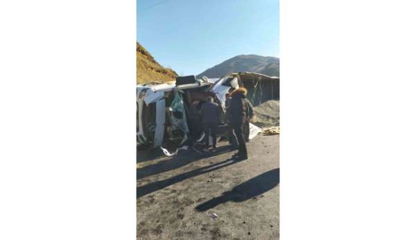 Bitlis'teki trafik kazasında 1 kişi yaralandı