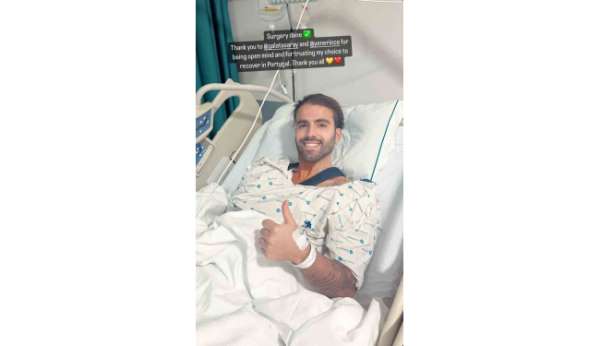 Sergio Oliveira, Portekiz'de ameliyat oldu