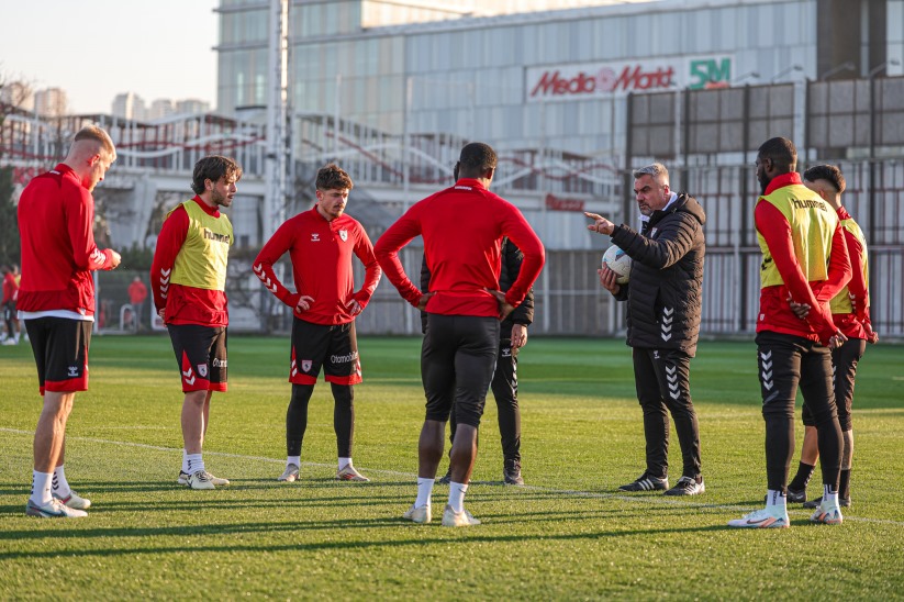 Samsunspor, Sivasspor hazırlıklarını sürdürdü