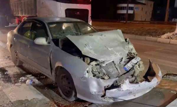Çorum'da trafik kazası: 1 yaralı