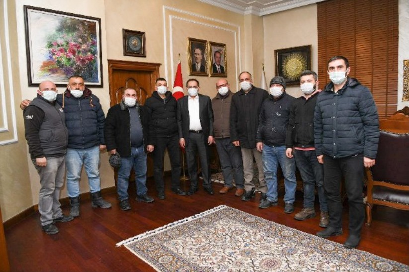 Eylemin ardından Başkan Demir'den Gülsan paylaşımı
