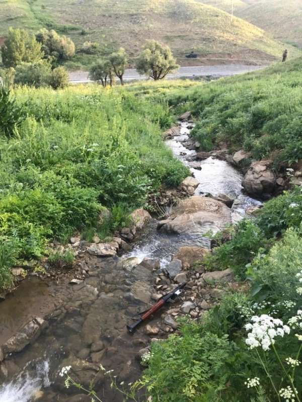 Hakkari'de PKK terör örgütüne ait mühimmat ele geçirildi 