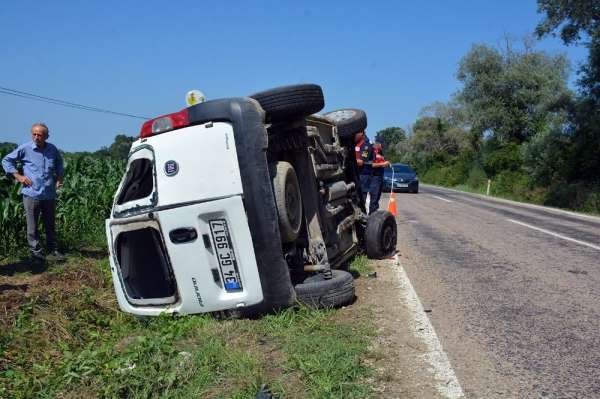 Sinop'ta trafik kazası: 8 yaralı 