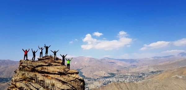 Spi Dağı'na zirve tırmanışı 