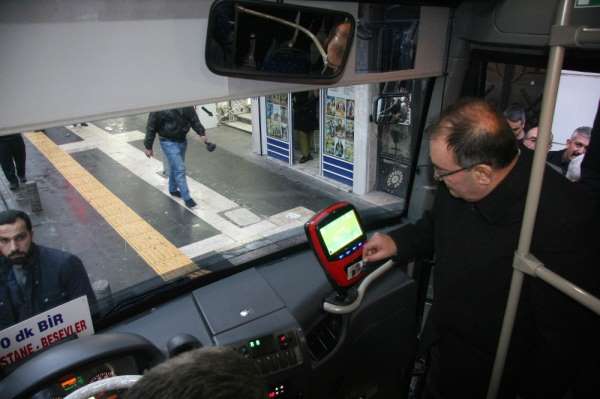 Kilis'te şehiriçi minibüslere sadece kartla binilecek 
