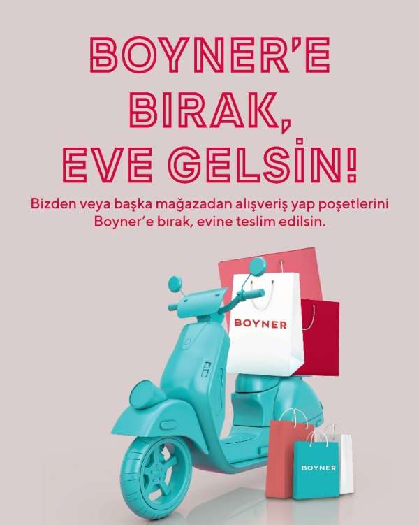 Mağazadan eve paket teslimatı 