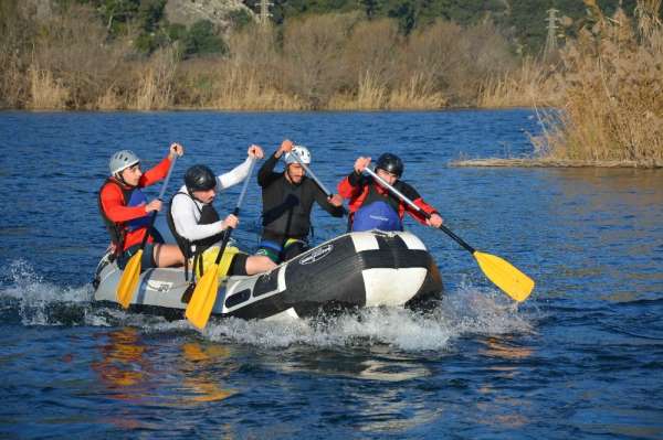 Rafting Milli Takımı aday kadrosu Dalyan'da kampa girdi 