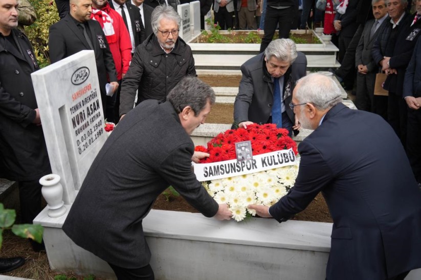 1989 yılındaki kazada vefat eden Samsunsporlular için anma töreni düzenledi