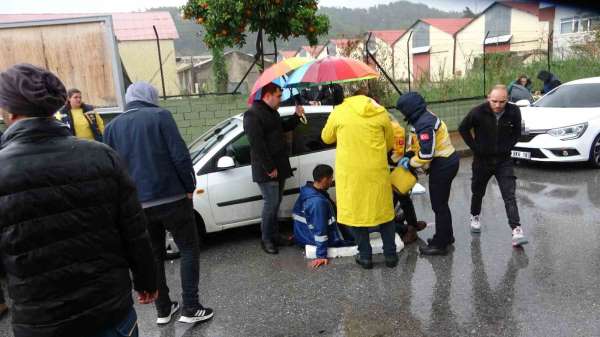Bıçaklanan belediye personeline tamponlu, köpüklü ve şemsiyeli koruma