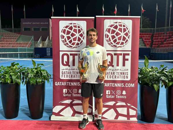 Ergi Kırkın'dan Katar'da çifte şampiyonluk
