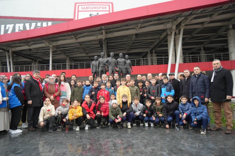 Samsunspor, 36 yıl önceki kazada ölen teknik adam ve futbolcuları andı