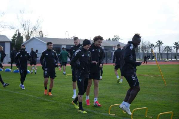 Kocaelispor, Samsunspor maçı hazırlıklarına başladı