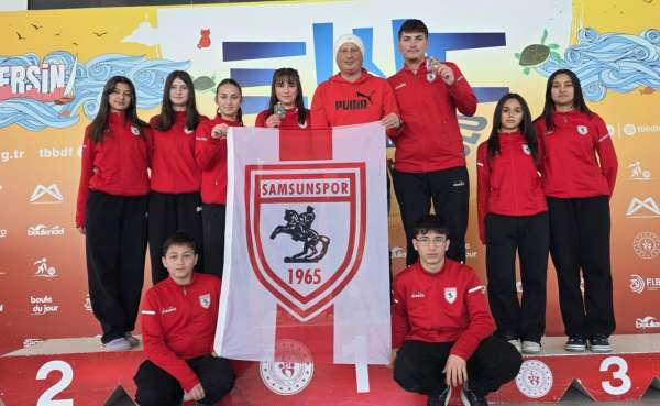 Samsunspor Bocce takımı başarıya doymuyor