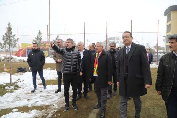 Başkan Güder Yeni Malatyaspor'a moral ziyaretinde bulundu 