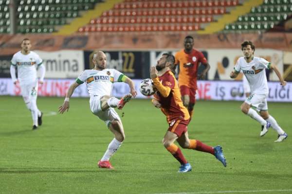 Süper Lig: Aytemiz Alanyaspor: 0 - Galatasaray: 1 (Maç sonucu)