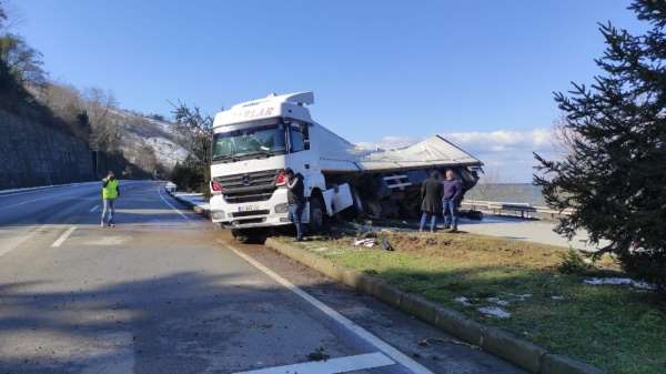 Trabzon'da gizli buzlanma kazalara neden oldu