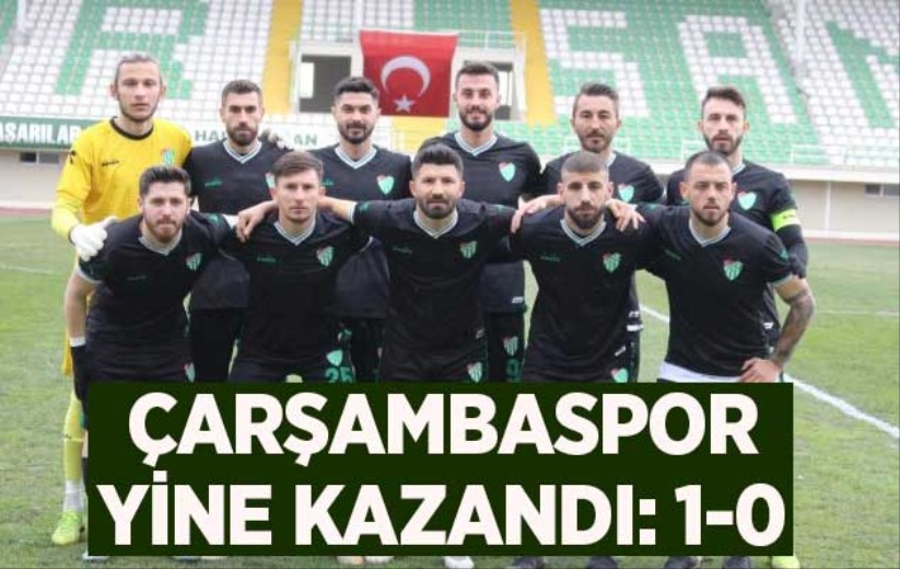 Çarşambaspor Yine Kazandı: 1-0