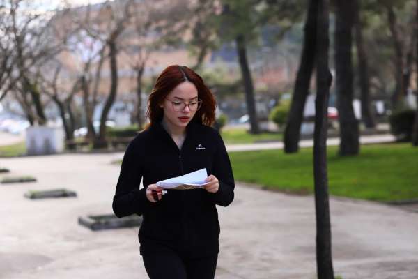 Muğla'da Oryantiring rüzgarı gençler şampiyonluk için koştu