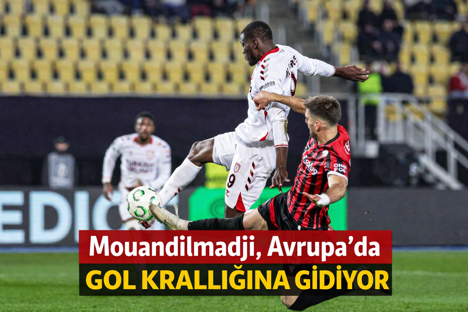 Mouandilmadji, Avrupa'da gol krallığına gidiyor