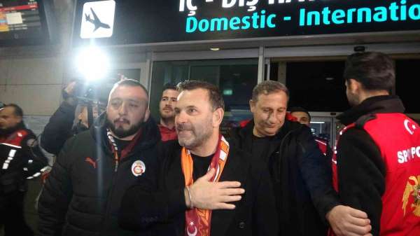 Galatasaray kafilesi Konya'ya geldi