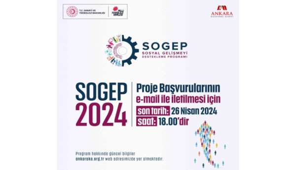 Ankara Kalkınma Ajansı'ndan Sosyal Gelişmeyi Destekleme Programı