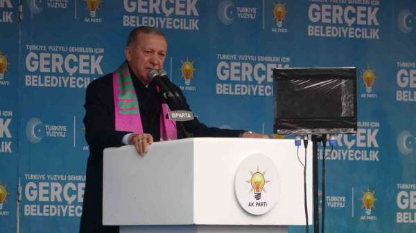 Cumhurbaşkanı Erdoğan: 'Deste deste dolarlarla İstanbul'da seçim kazanmak istiyorlar'