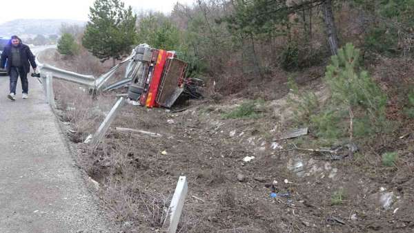 Tavşanlı'da trafik kazası, 1 yaralı