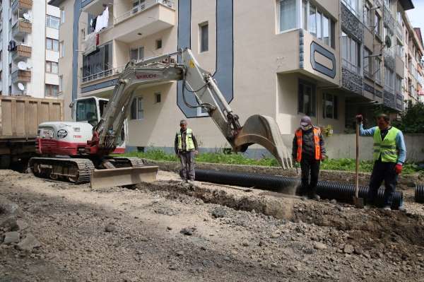 Altınordu'da Yeni Mahalle altyapısı yenileniyor 