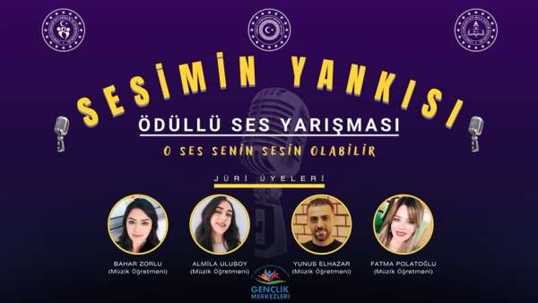 Bingöl Gençlik ve Spor İl Müdürlüğü, 'Sesimin Yankısı Ses Yarışması' düzenliyor