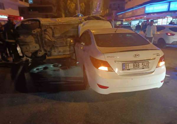 Manavgat'ta meydana gelen kazada yaralanan olmadı