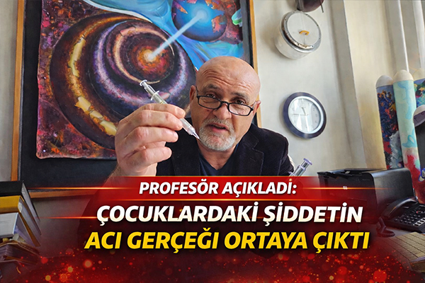 Profesör, çocuklardaki şiddet eğiliminin altındaki acı gerçeği açıkladı