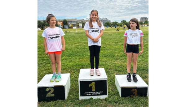 U10 kızlar atletizm yarışlarında il birincisi belli oldu