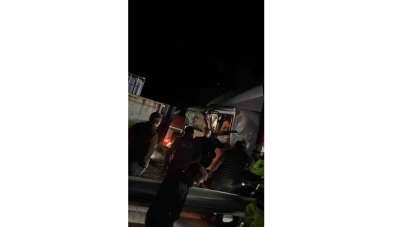 Kızılcahamam'da zincirleme trafik kazası: 2 kişi yaralandı