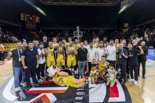 MSK Erkek Basketbol Takımı, tarihinde ilk kez Avrupa'da