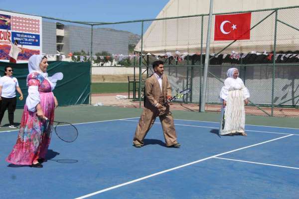Şırnak'ta 4. Uluslararası Cudi Cup Tenis Turnuvası başladı