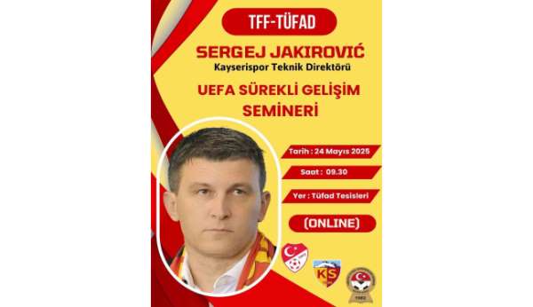 TÜFAD'dan Jakirovic'e vefa