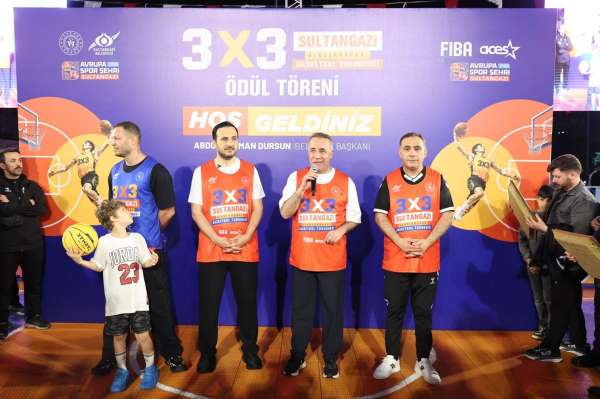 '3X3 Uluslararası Basketbol Turnuvası' nefes kesti