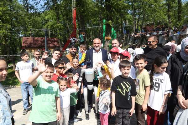 Canik Macera Parkı'nda ilk gün rekoru: 10 bin ziyaretçi